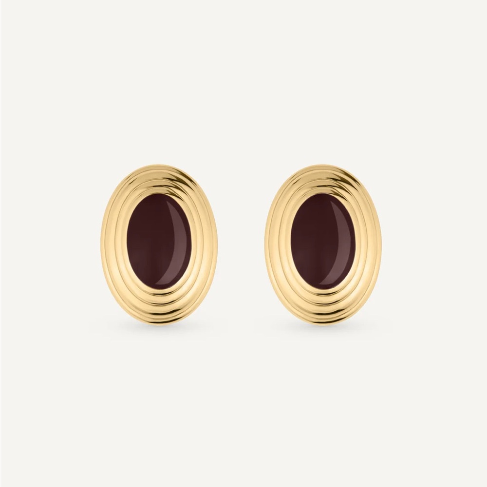 Maison Dorée Espresso earrings